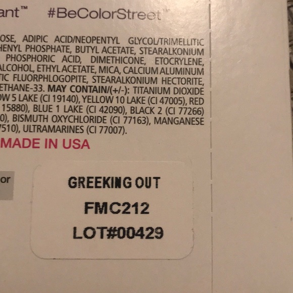 Color Street Greeking Out - Picture 6 of 7